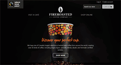 Desktop Screenshot of fireroastedcoffee.com