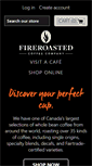 Mobile Screenshot of fireroastedcoffee.com